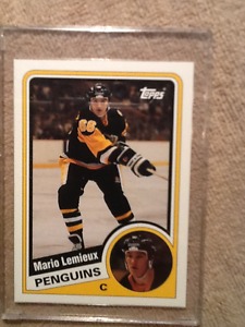 Mario Lemieux hockey card