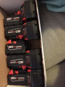 Milwaukee 18v 5amp Batteries