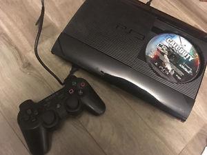 PS3 with 1 Wireless Controller and COD Black Ops