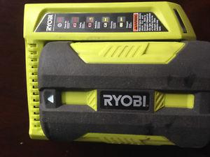 RYOBI 40V Lithium Battery w/Charger