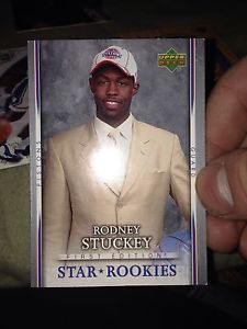 Rodney stuckey basketball rookie card