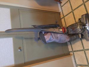 Upright Kirby Vacuum and cleaning system