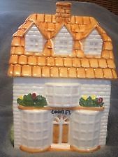 cottage cookie jar