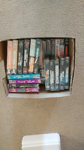 Box of fully wrap vhs (collection)