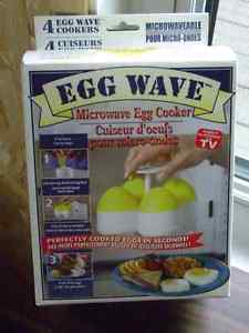 Egg Wave Microwave Egg Cooker - used once
