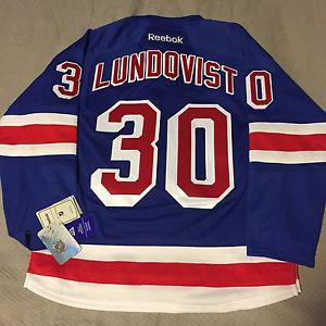 Henrik Lundqvist Rangers jersey