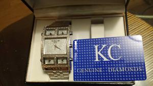 KC Diamond Watch - Brand New