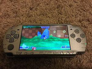 PSP with game and 1 Gb memory card