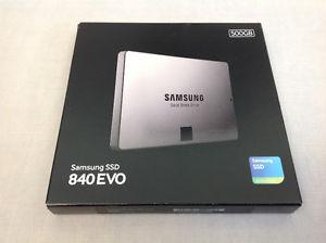 Samsung 840 EVO SSD 500GB - new, sealed