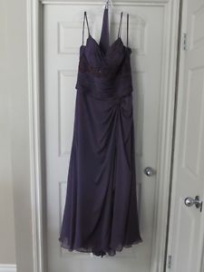 Size  Formal Gown - purple color