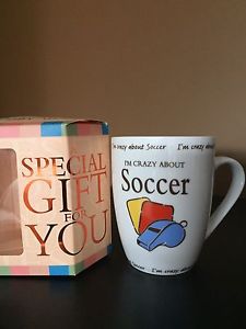 Wanted: Soccer coffee mug (brand new in box)