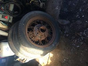 Antique Tires / wheels