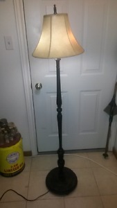 Antique standing lamp