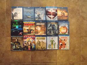 Blu-Rays 5 for $ each/Sets $ each