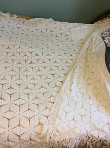 CROCHETED DOUBLE BED SPREAD