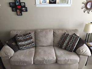 Couch and love seat