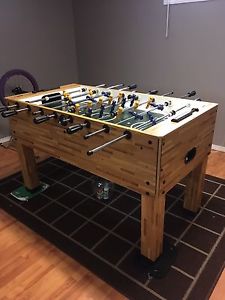 Foos ball table