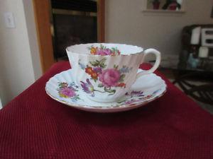 Gorgeous Aynsley Cup & Saucer - Florals