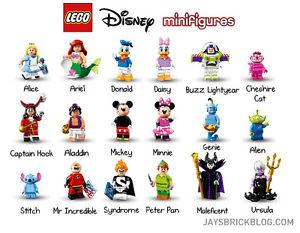 Lego Disney - Minifigures - Full Set of 18