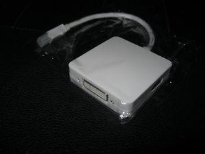 Mini DisplayPort to DP/DVI/HDMI adapter for MacBook