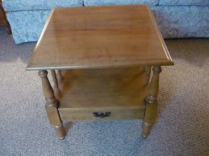 Roxton Table (1 pull out Drawer on Bottom) 23 w23 d x23high