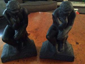 The Thinker — Book ends.. In excellent condition..