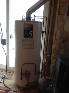 Used propane water heater