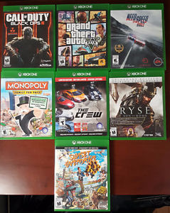 Various Very Good Condition XBOX ONE Games
