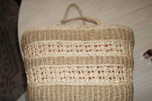Wicker Carry all Bag