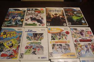 Wii Games $5 each or batch of 19 for $50