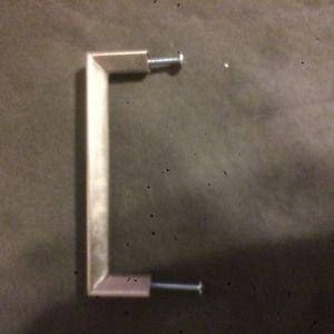 17 brushed metal drawer/door pulls