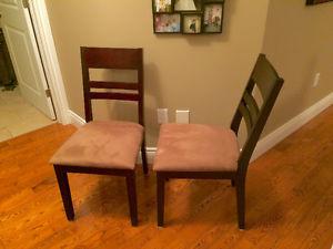 2 Chairs - Dining Room Table