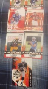 7 Football Hot Rookies Players - Locker, Green, Rudolph...