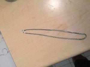 .925 Italy stamped sterling silver chain