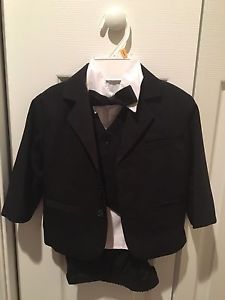 Black tuxedo with ties