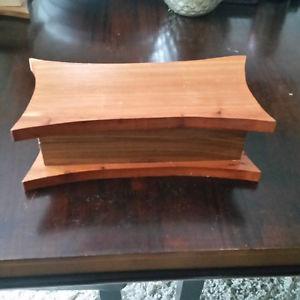 Cedar/walnut wooden box