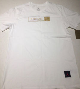 Drake OVO x Jordan 12 Collab T shirt - White/Gold - Sz.
