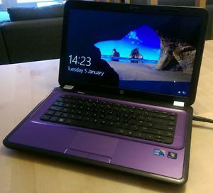 HP Pavillion G6 Purple Laptop (Quad Core)