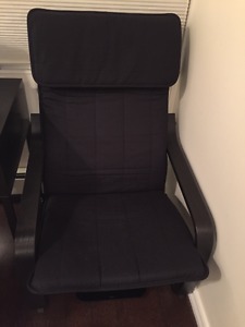 IKEA Poang Chair Black