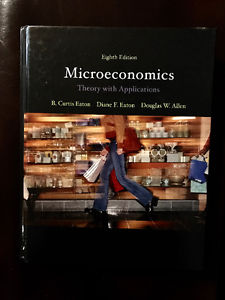 Microeconomics: Theory with Applications (8th Ed) - LIKE NEW