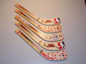 Miniature Hockey Sticks
