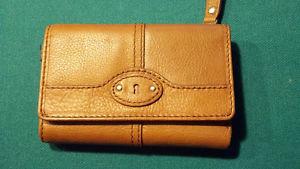 New Fossil leather wallet