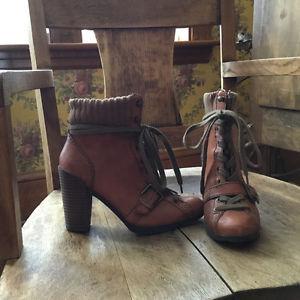 Nine West leather ankle boots