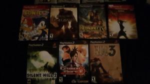 Ps2 games for sale or trade for n64 games.