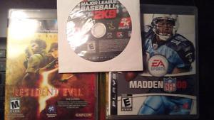 Resident Evil 5 Gold Edition Plus 2 Other Games PS3