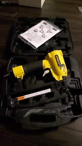 Stanley brad nailer with case