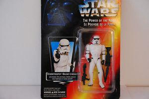 Star Wars Power Of The Force  Stormtrooper - Red Card