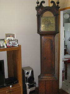 Tall Case Grandfather Clock 