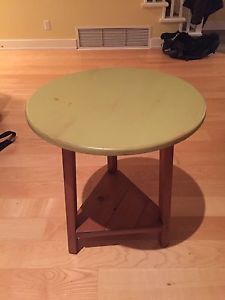 Tall side table