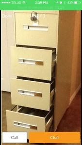 Wanted: Looking for 4 drawer lockable filing cabinet